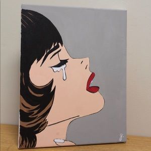 Medium Size Pop Art Painting